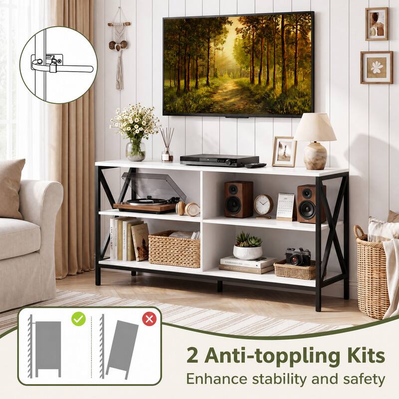 2 Anti-toppling Kits  
Enhance stability and safety
