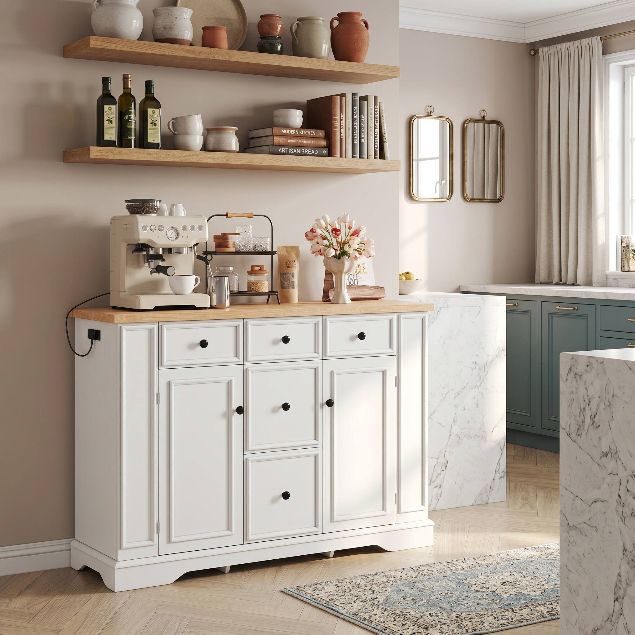 A MODERN KITCHEN - ARTISAN BREAD