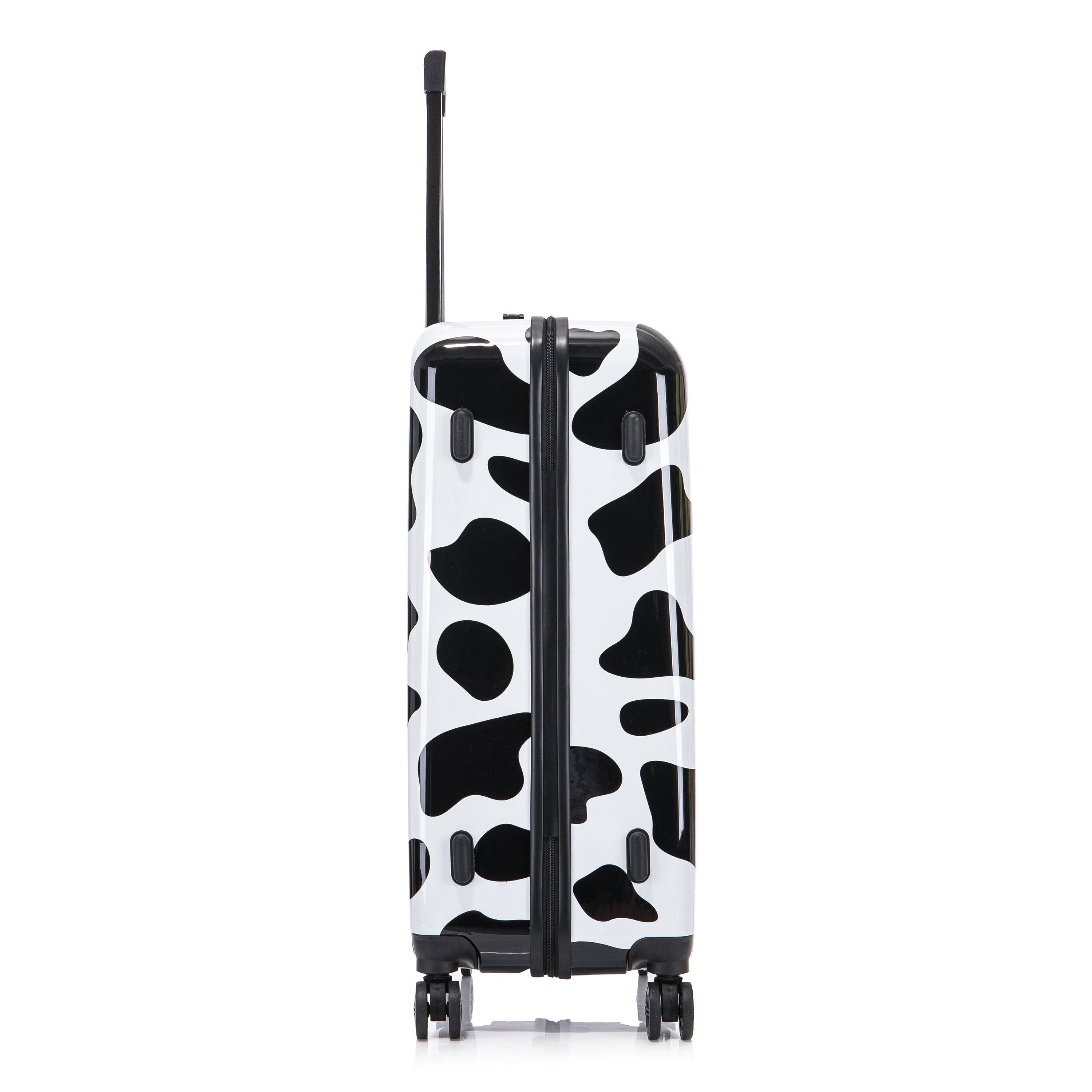 Alt View 3. InUSA - Cow Prints lightweight hardside Spinner Luggage 28" - COW.