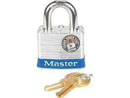 Master Lock - Key Padlock, Each (3D) - Silver