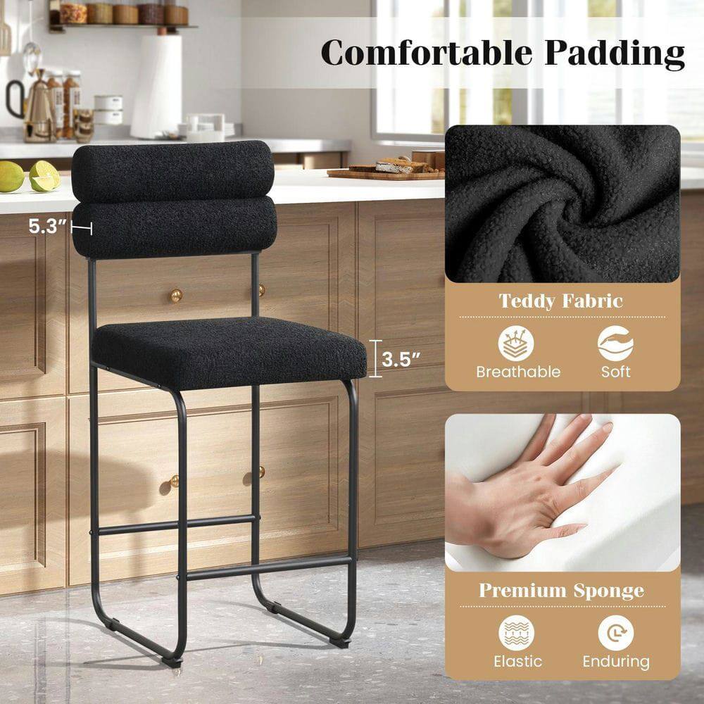 Comfortable Padding  
5.3" Teddy Fabric  
3.5" Breathable Soft Premium Sponge Elastic  
Enduring