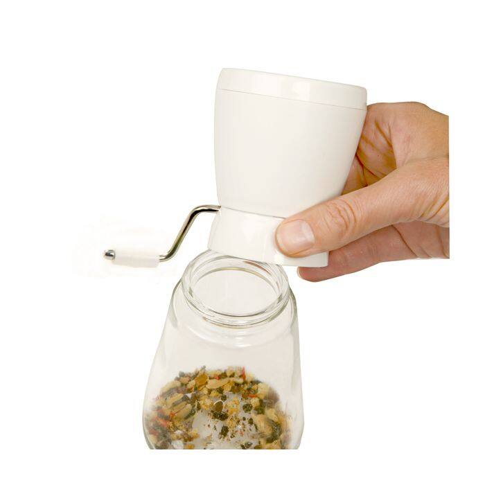 Alt View 4. Norpro - Glass Nut and Topping Chopper, White - White.
