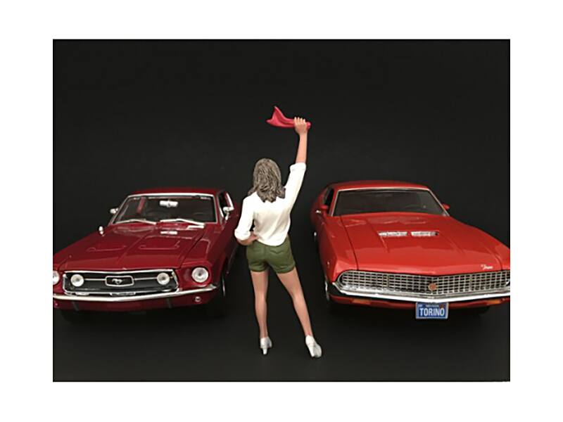 Alt View 2. American Diorama - 70's Style Figurine II for 1/24 Scale Models by American Diorama.
