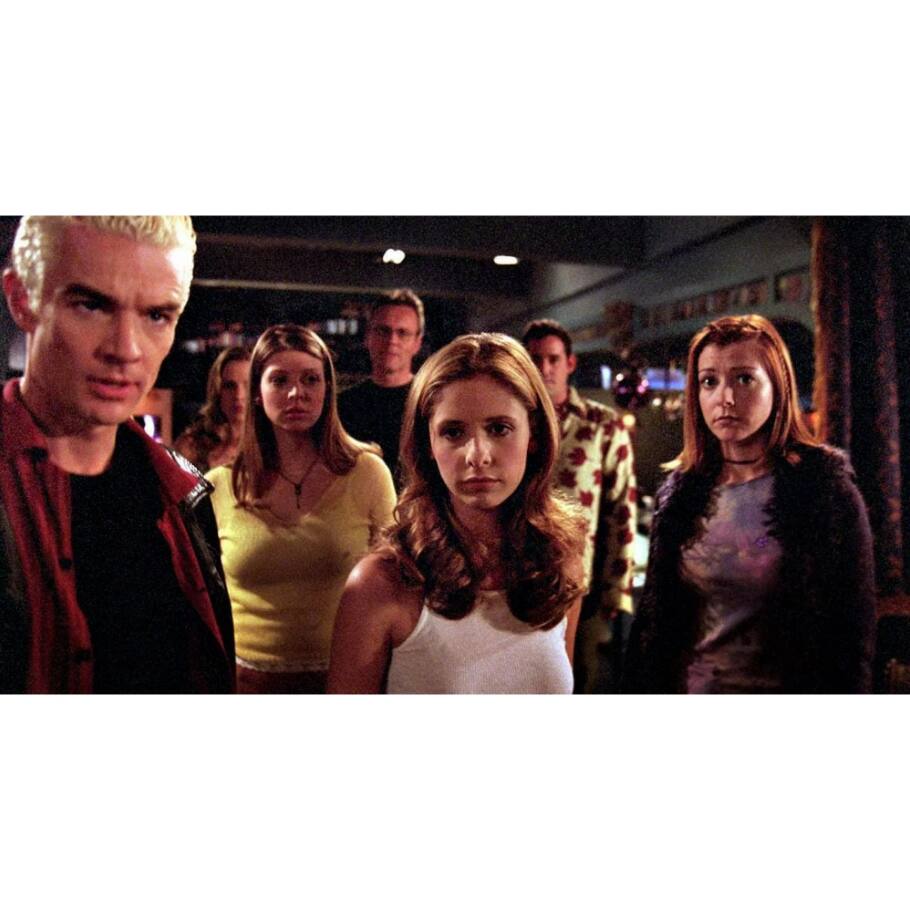 Left. Buffy the Vampire Slayer: The Complete Series (DVD).