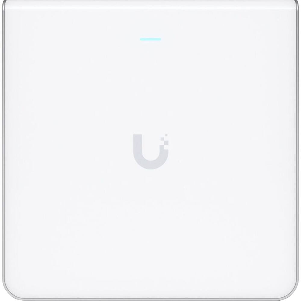 Front. Ubiquiti - Networks U6 Enterprise In-Wall Wireless Tri-Band Wi-Fi 6E Access Point U6-Enterprise-IW-US - White.