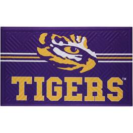 Evergreen Enterprises - LSU Tigers Embossed Door Mat - Multicolor