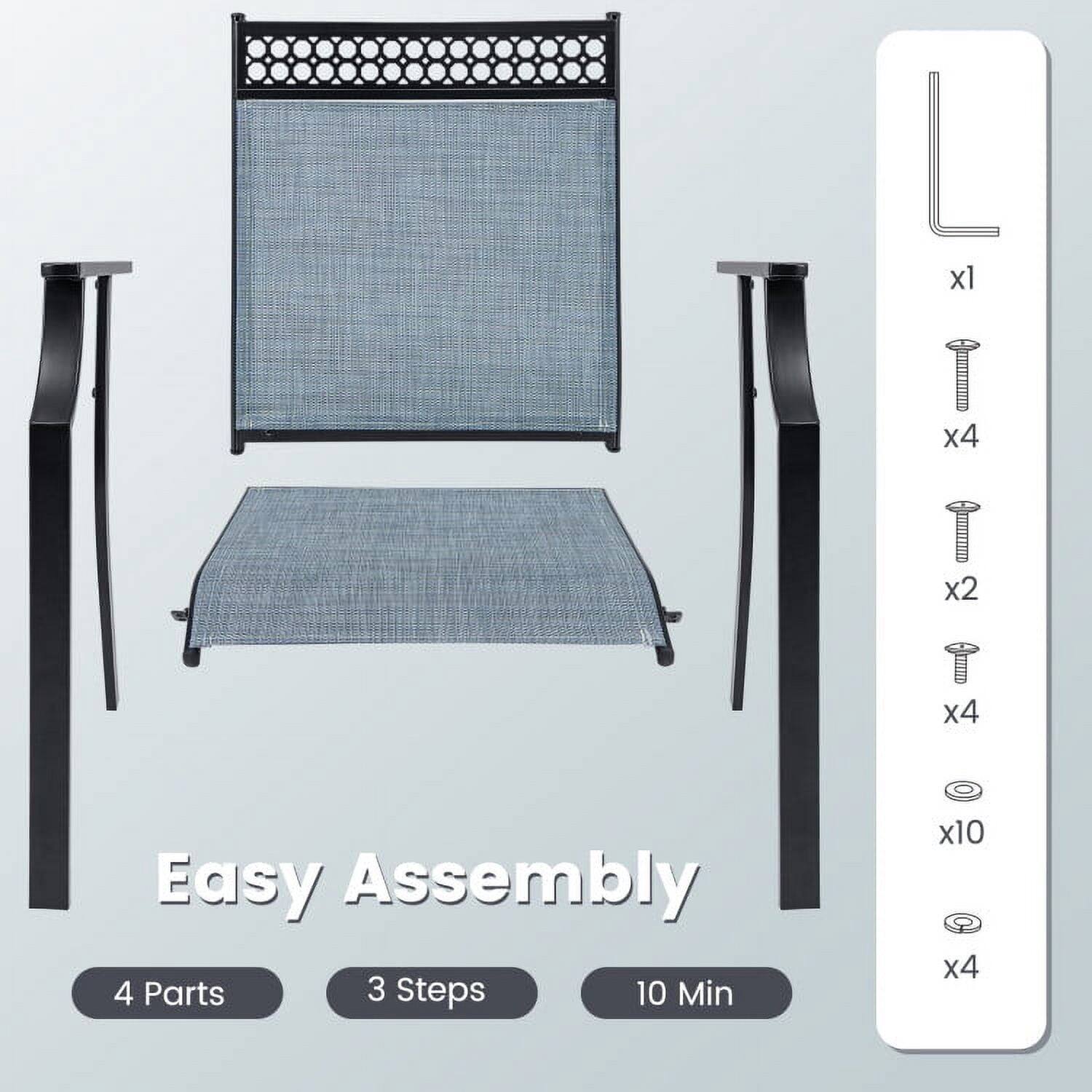 L x1  
x4  
x2  
x4  
Easy Assembly  
4 Parts  
3 Steps  
10 Min  
x10  
x4