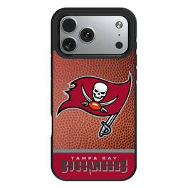 Keyscaper - NFL - Tampa Bay Buccaneers iPhone Bump Case with Football Design - 15 - Multicolor