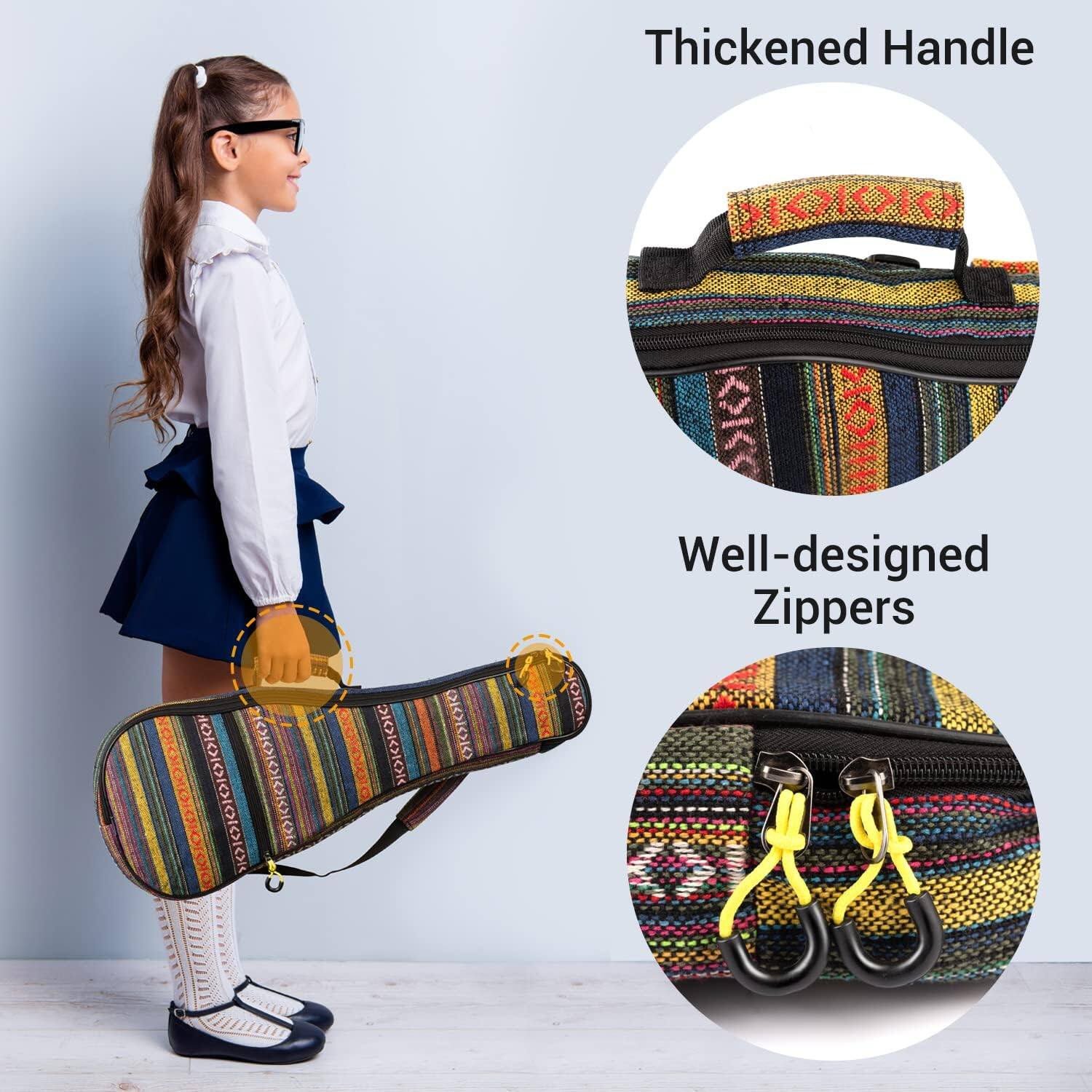 Thickened Handle

Well-designed Zippers