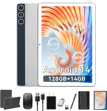 10.1"
4G LTE GPS Android 14
128GB+14GB