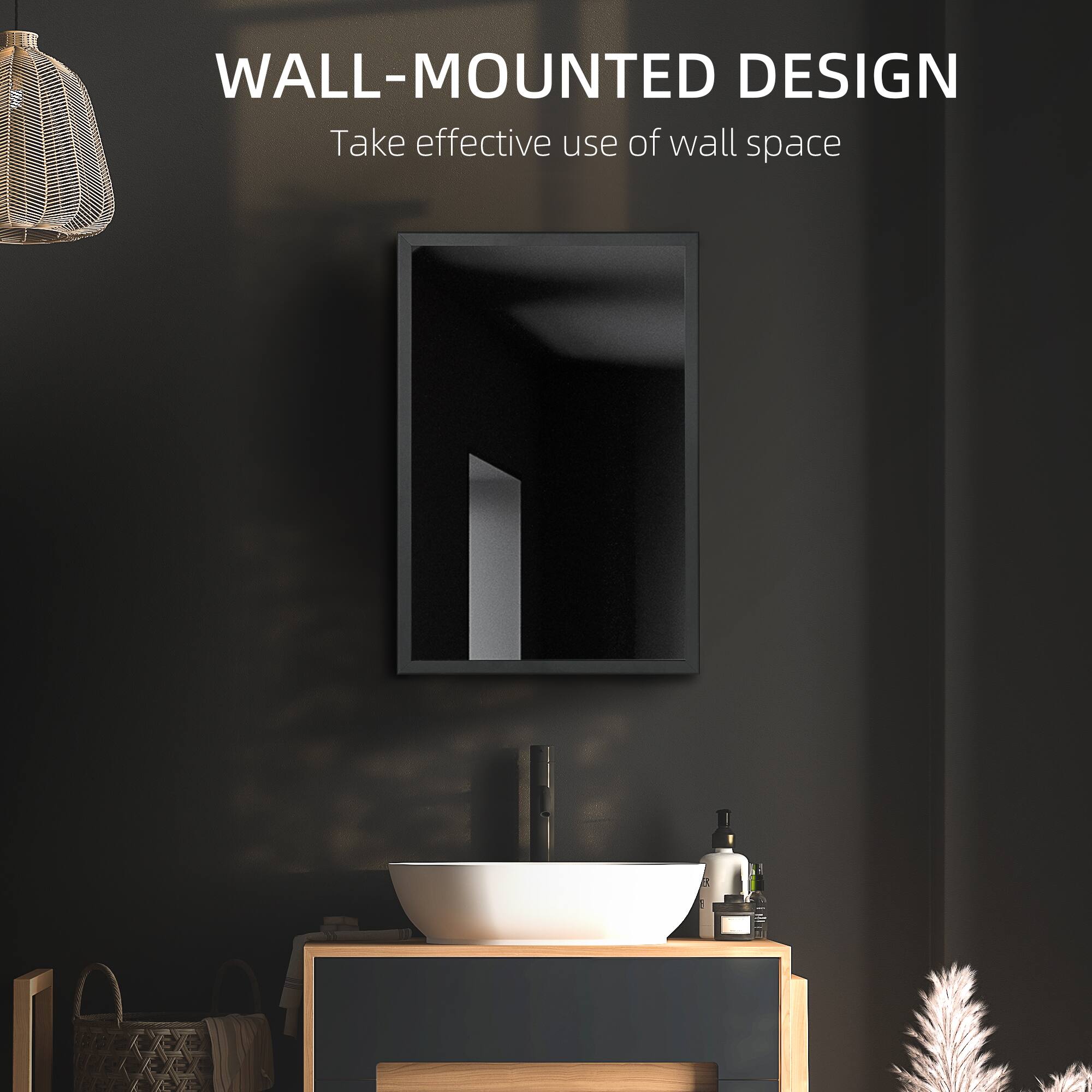 WALL-MOUNTED DESIGN
Take effective use of wall space