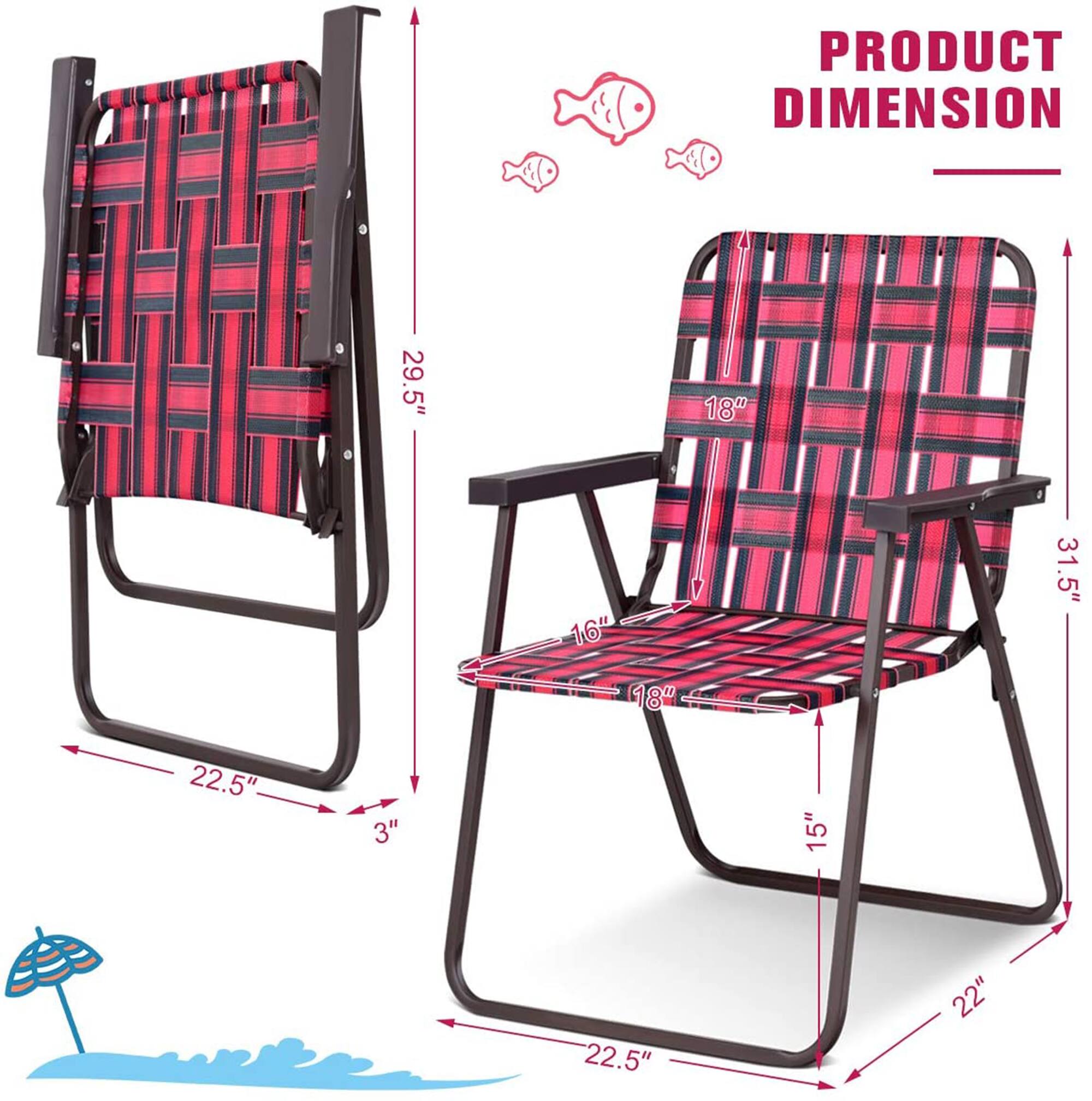 PRODUCT DIMENSION

- Height: 29.5"
- Width: 22.5"
- Depth: 22.5"
- Seat Height: 15"
- Seat Width: 18"
- Back Height: 18"
- Armrest Height: 31.5"
- Armrest Width: 16"
- Leg Width: 22"