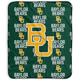 Pegasus - Baylor Bears 50" x 60" Repeat Wordmark Fleece Blanket - Multicolor
