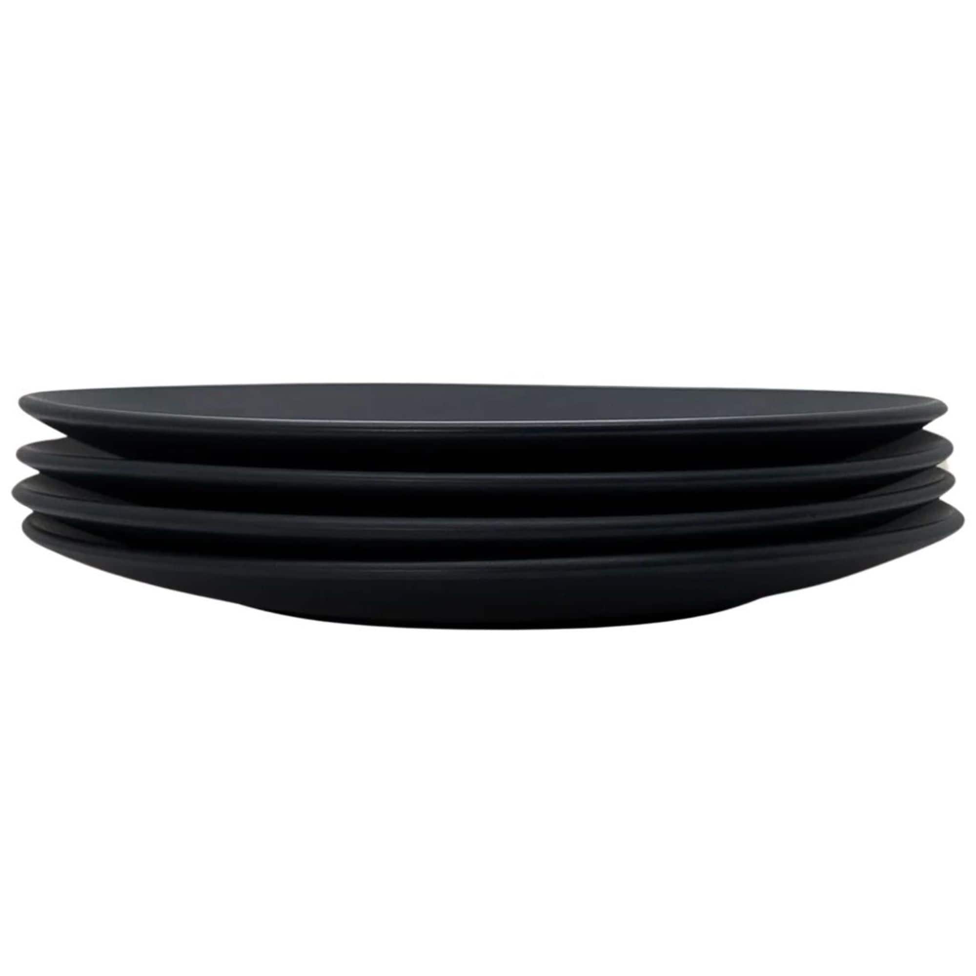 Zulay Kitchen - Contour Dinner Plate - Set of 4 - Slate