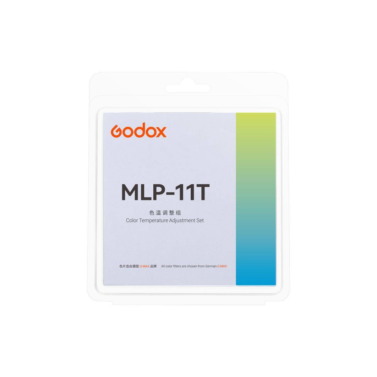 Godox MLP-11T  
Color Temperature Adjustment Set  
O MAX  
All color filters are chosen from German O MAX