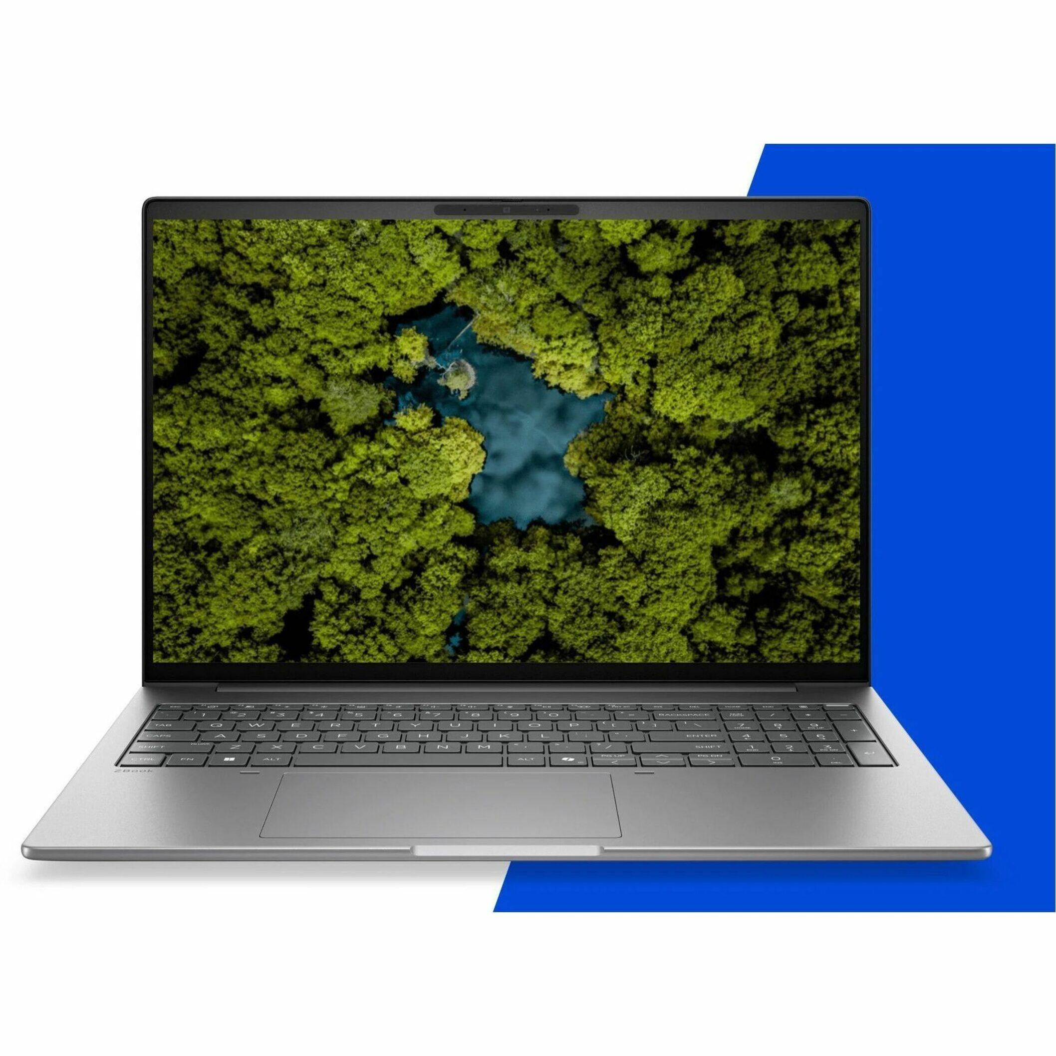 Alt View 16. HP - ZBook 8 G2i 16" IPS 3840 x 2400 (WQUXGA) Laptop - Intel Core Ultra 9 with 64GB Memory - 1 TB SSD - Meteor Silver Aluminum, Gray.