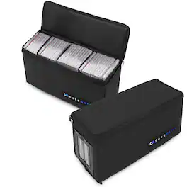 CASEMATIX - Light Duty Graded Card Case for 30 BGS PSA Graded Sports Trading Cards, Collapsible Graded Slab Trading Card Box
