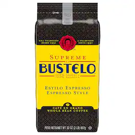 Café Bustelo - Espresso Style Whole Bean Coffee, Dark Roast, 32 oz., Each (7447121892)