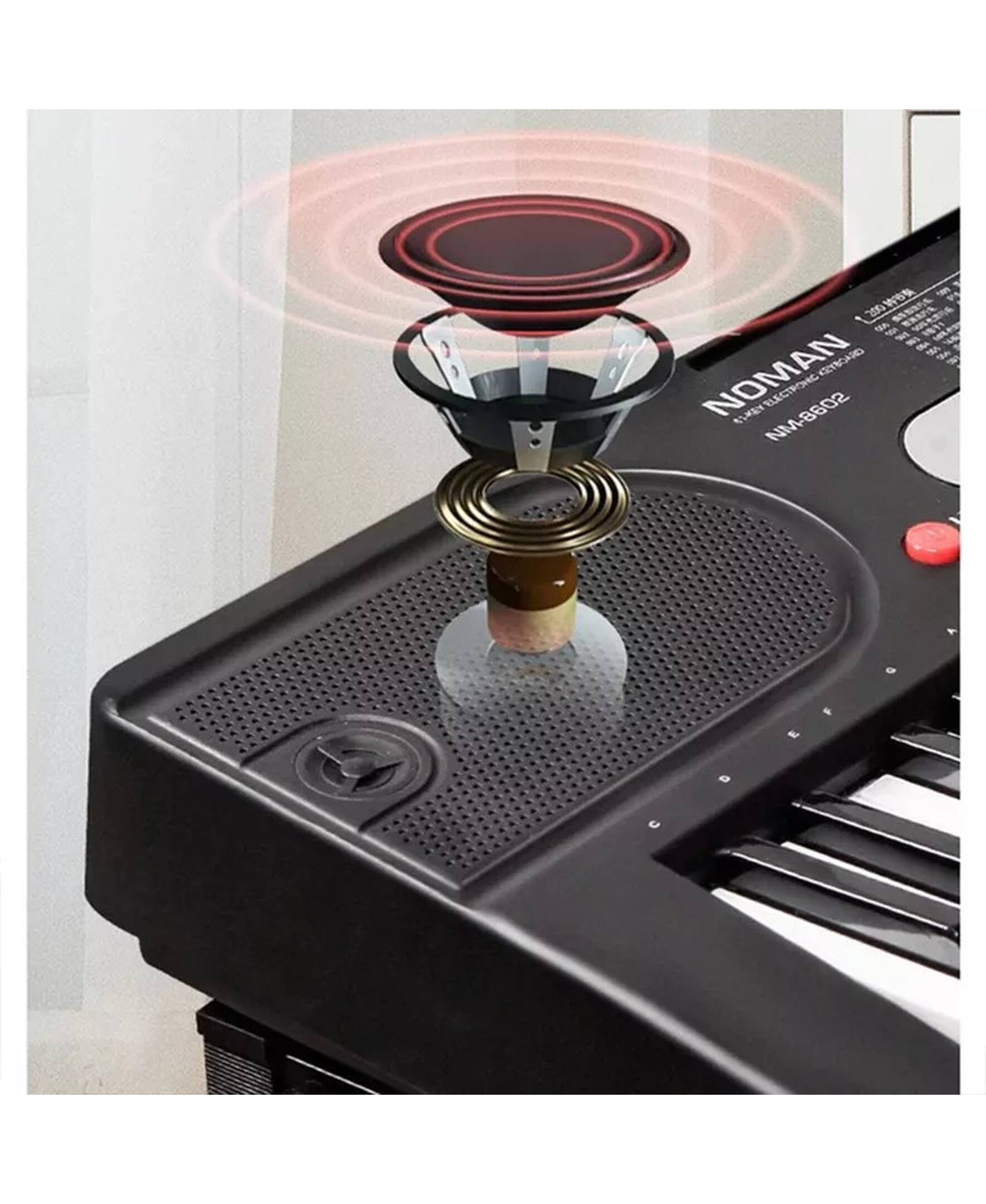 200 W F 200 Al MA NOMAN KETBOARD ELECTRONIC NM-8602