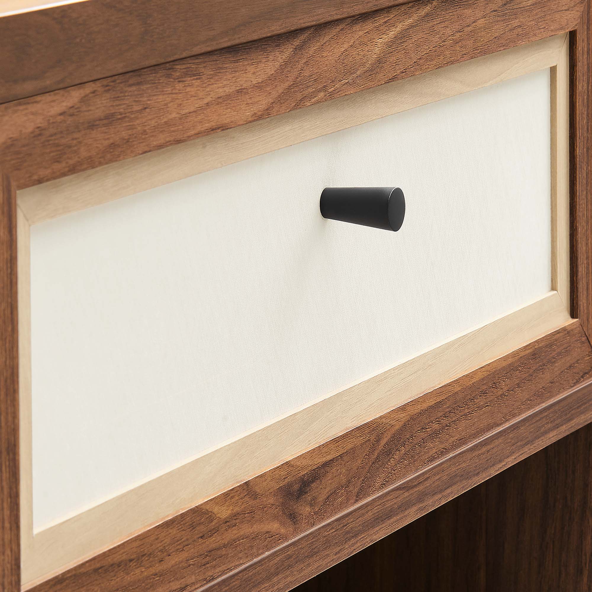 Alt View 5. Modway - Capri Wood Grain Nightstand by Modway - Walnut.