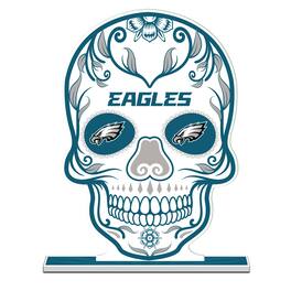 UPI Marketing - Philadelphia Eagles 10" Sugar Skull Standee - Multicolor
