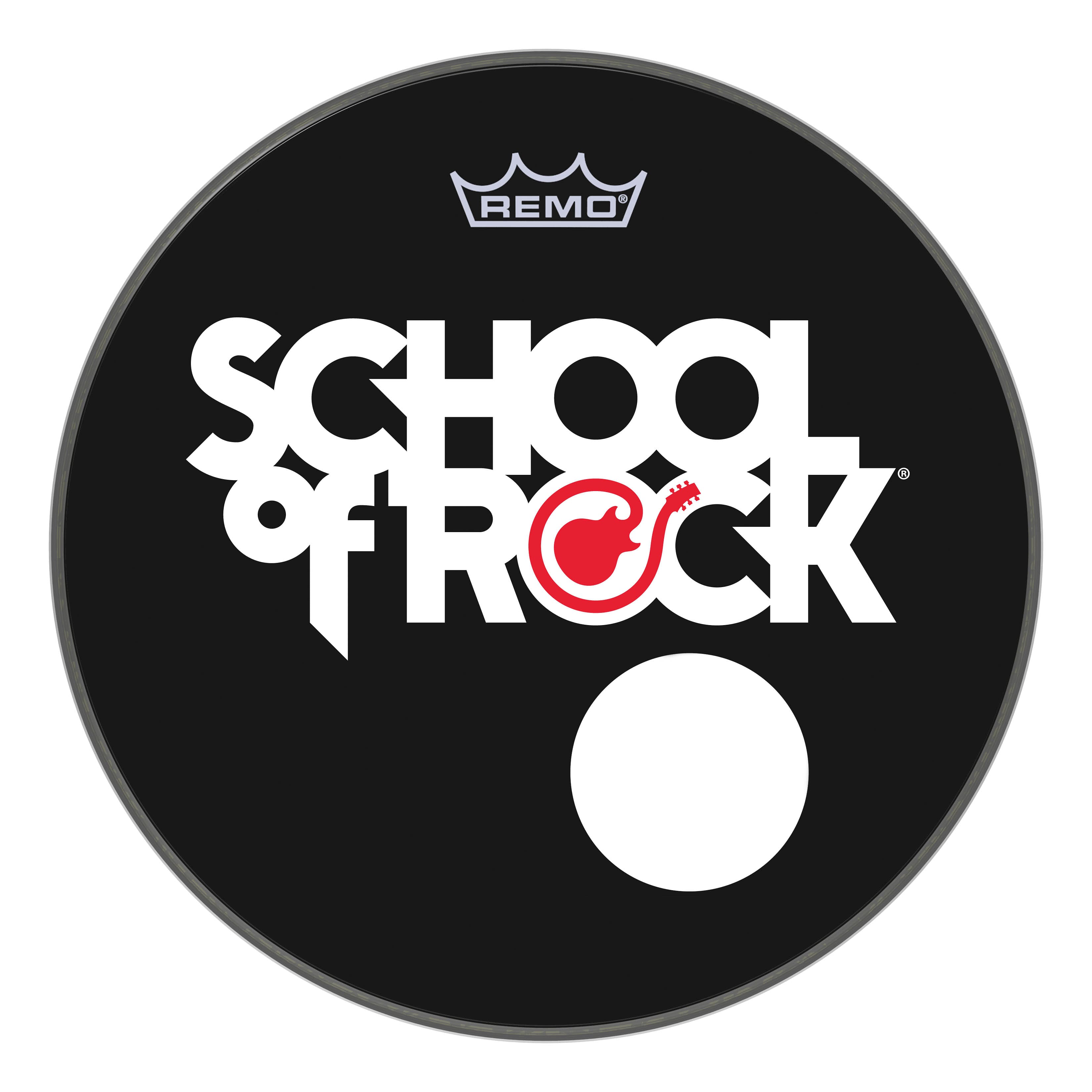 Remo - School Of Rock Custom Graphic Bass Powerstroke 3 22 Mic Hole price history on PriceWatchPro