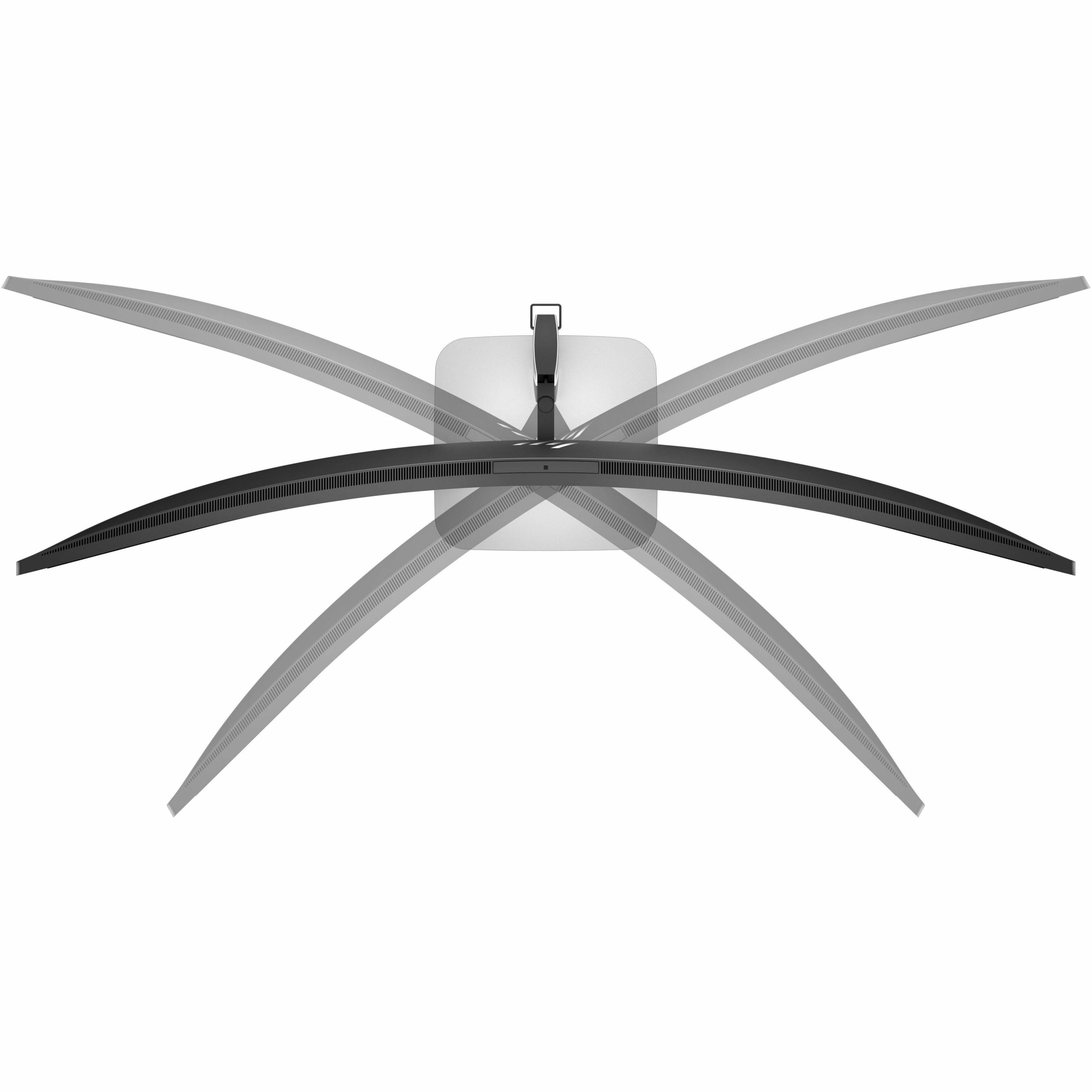 Alt View 16. HP - 49" VA LED Curved 165Hz Monitor (USB, HDMI) - Black, Silver, Dual Color.