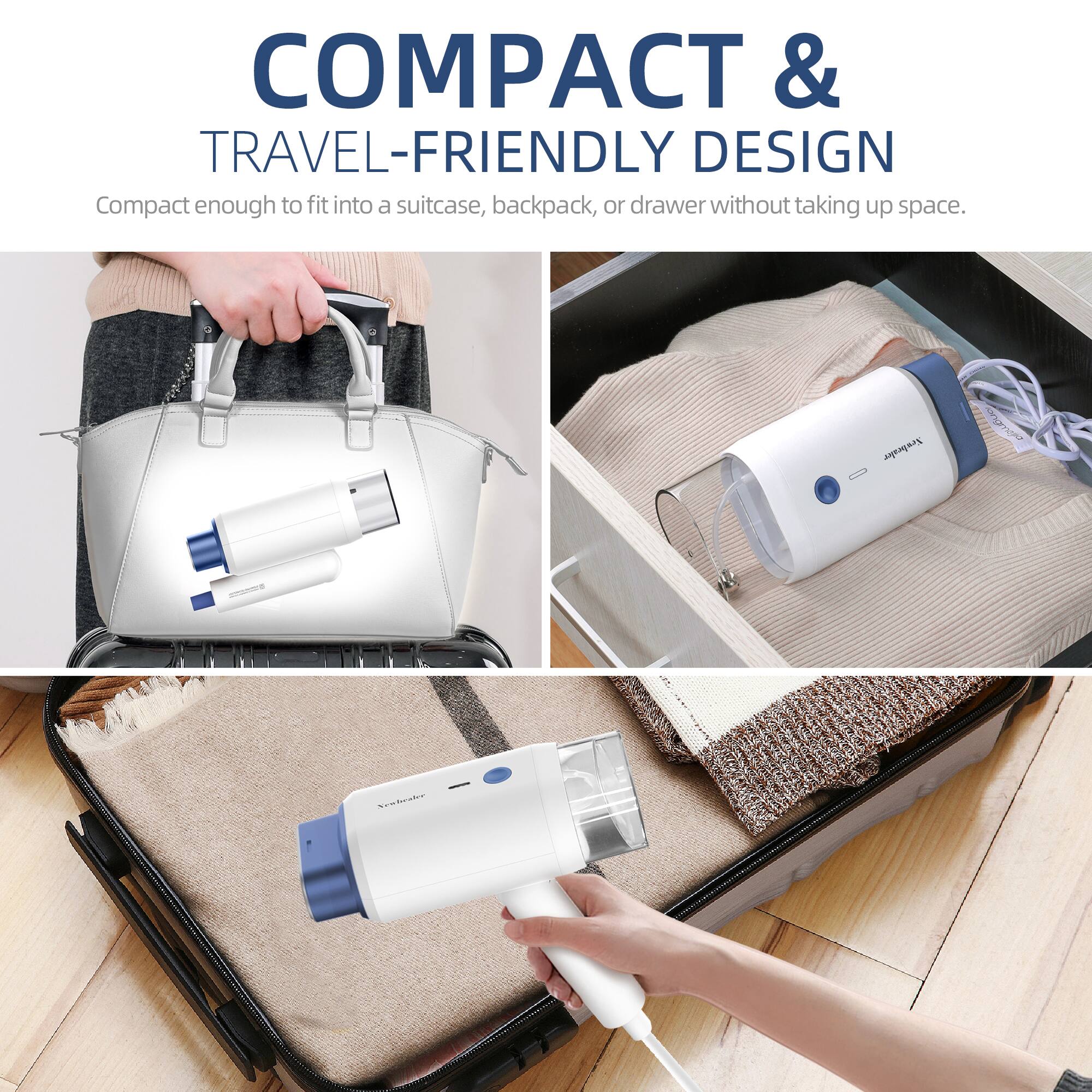 COMPACT & TRAVEL-FRIENDLY DESIGN
Compact enough to fit into a suitcase, backpack, or drawer without taking up space.