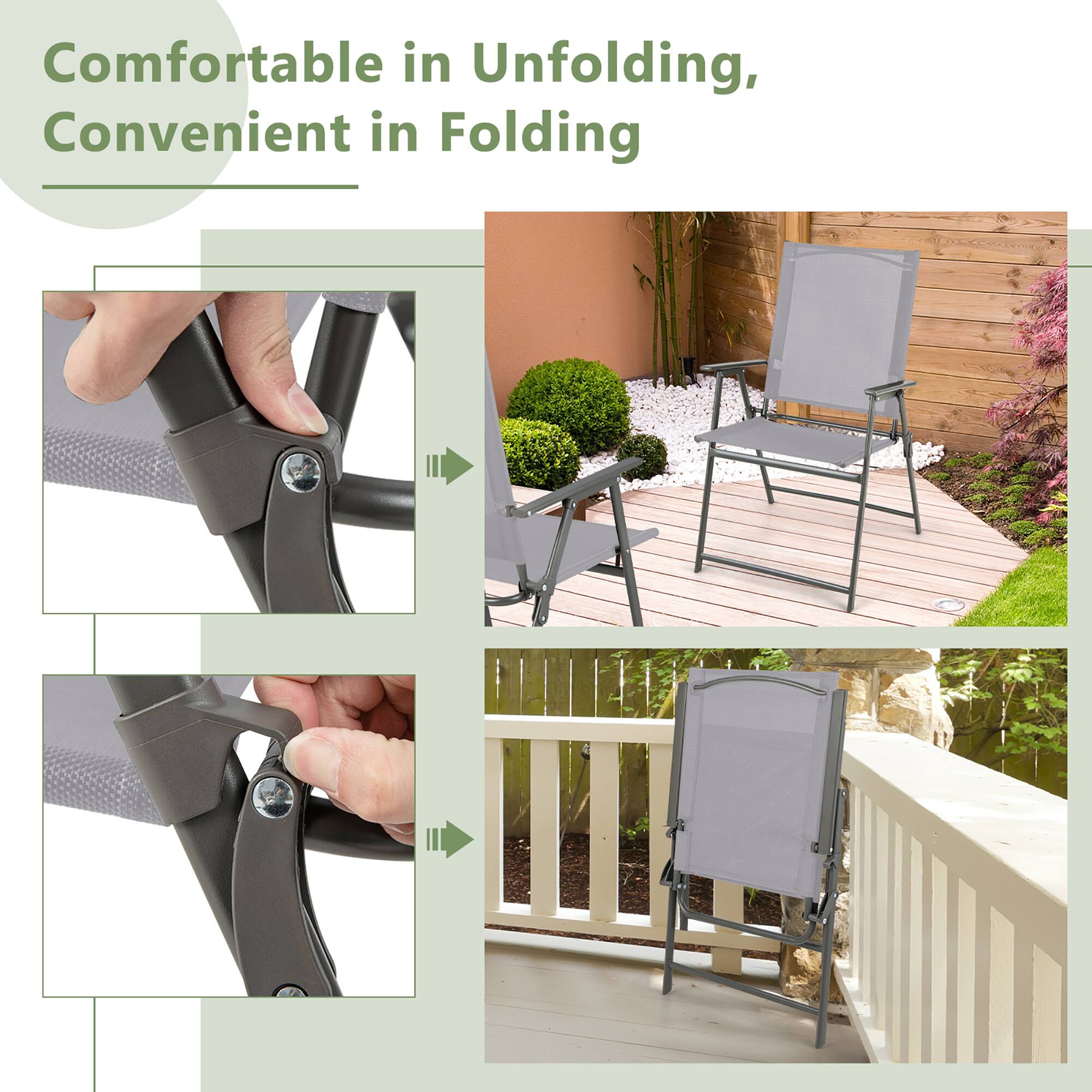 Comfortable in Unfolding, Convenient in Folding