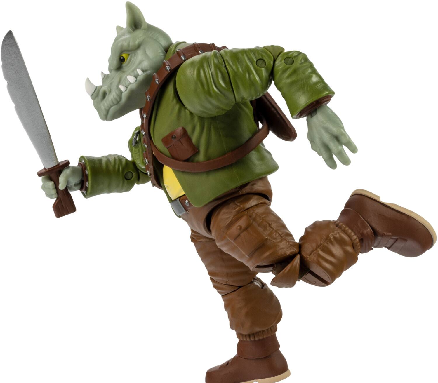 Alt View 3. The Loyal Subjects - The Loyal Subjects - Teenage Mutant Ninja Turtles - BST AXN - Rocksteady 5" Action Figure (TMNT)   - COLLECTIBLES - Multicolor.
