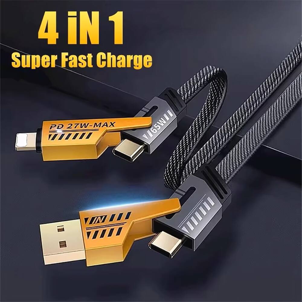 4 IN 1 Super Fast Charge PD 27W-MAX V/65W IN