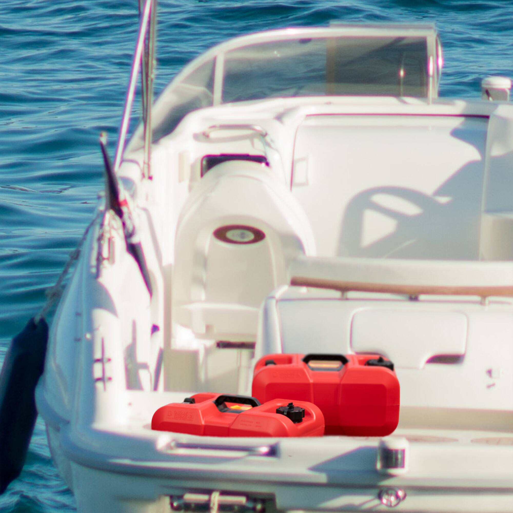 Alt View 5. Scepter - Scepter 6 Gal Under Seat Portable Marine Tank, Fuel Can Container for Boats.