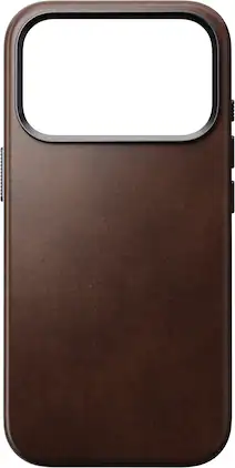 Nomad - Traditional Leather Series Case for Apple iPhone 18 Pro/iPhone 17 Pro Horween Leather - Rustic Brown