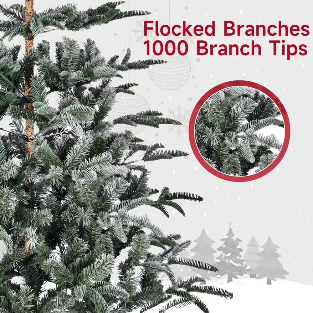 Flocked Branches  
1000 Branch Tips