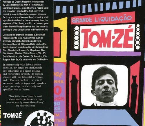 Tom Zé - Grande Liquidacao  - COMPACT DISCS