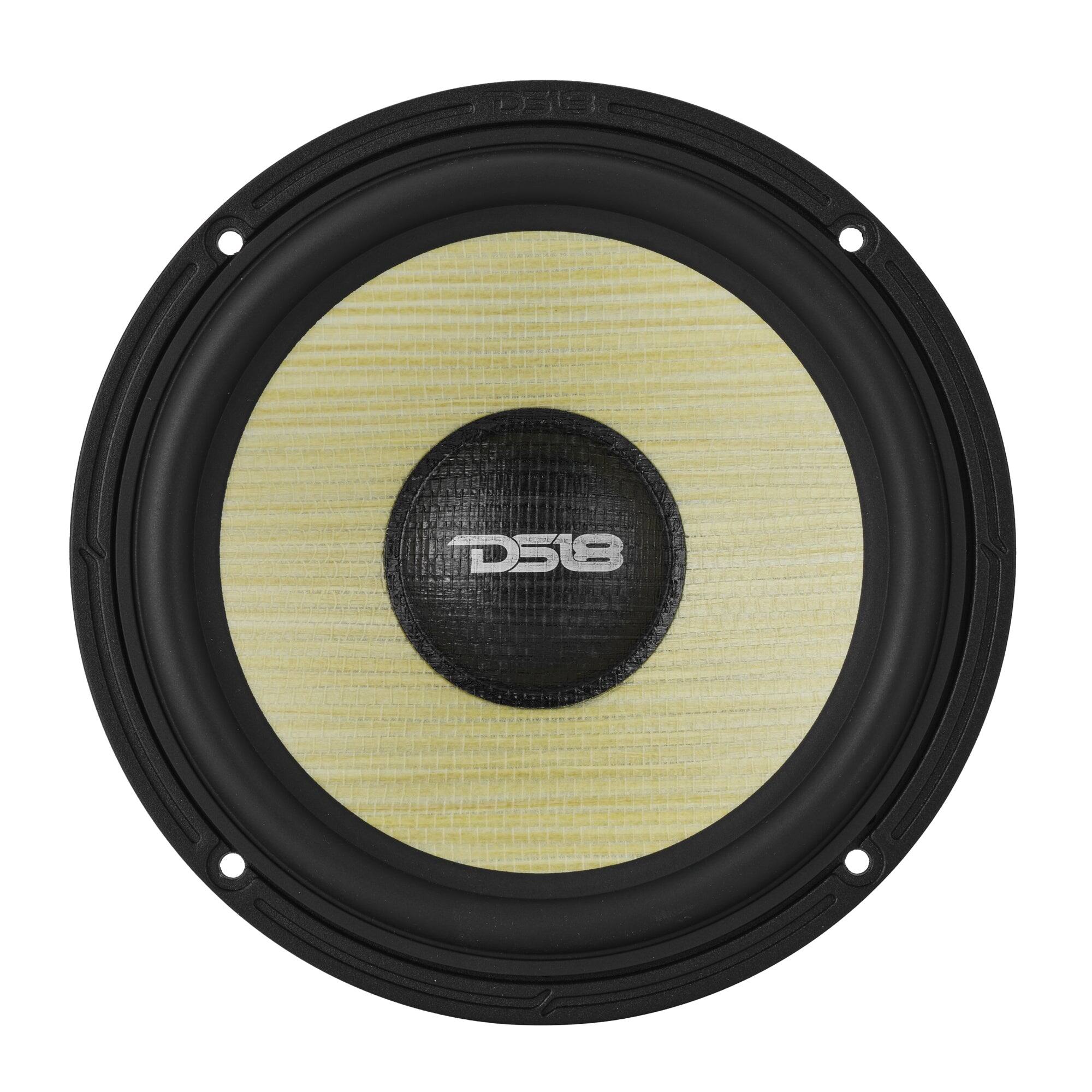 Alt View 1. DS18 Audio - DXQ 6.5" 3-way Component Speaker System (Pair), 150W RMS 4-Ohm.