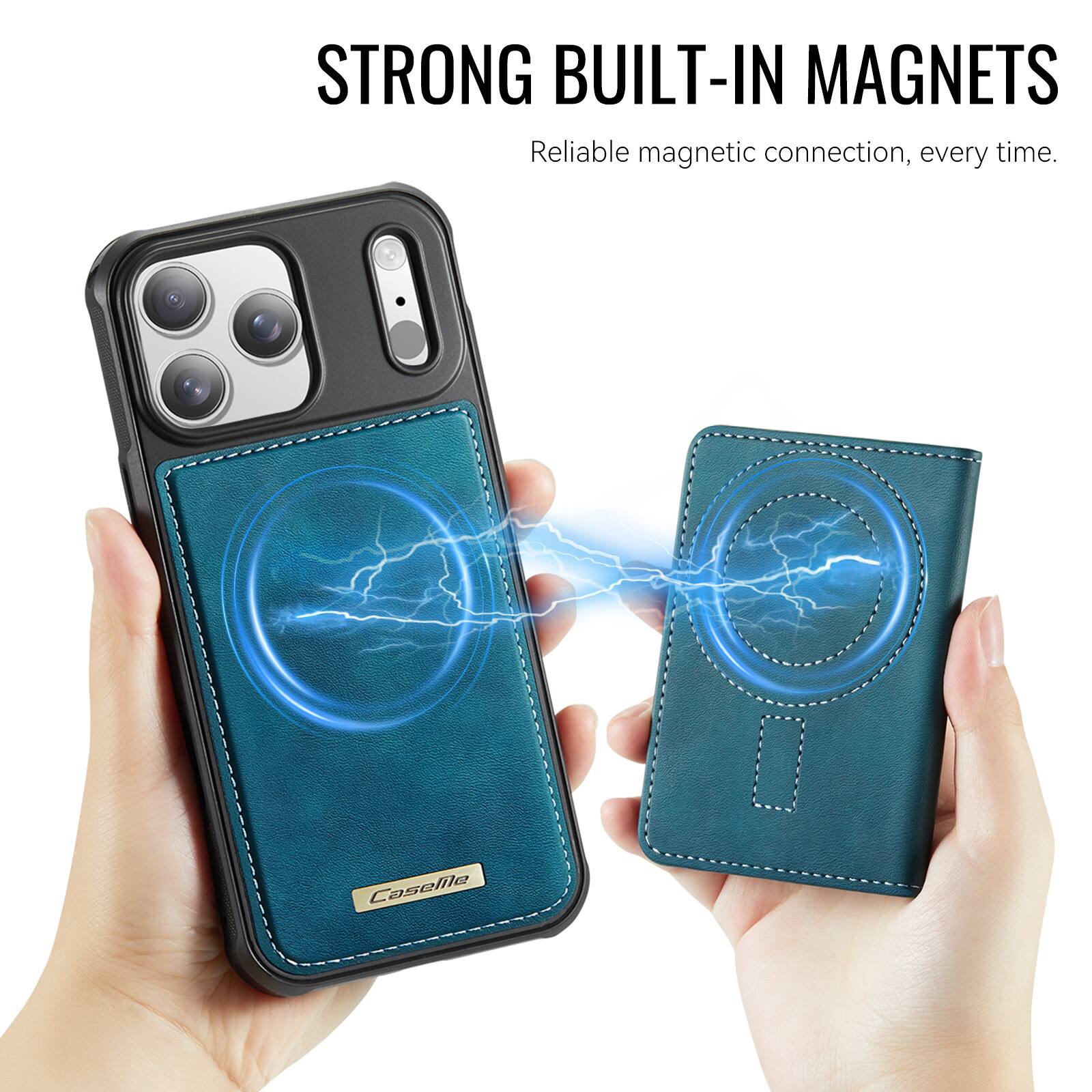 STRONG BUILT-IN MAGNETS  
Reliable magnetic connection, every time.  
Caselile