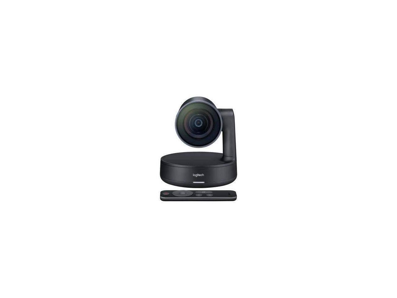 Alt View 1. Logitech - Logitech Video Conferencing Camera - 13 Megapixel - 60 Fps - Matte Black Slate Gray - Usb 3.0 - Graphite.