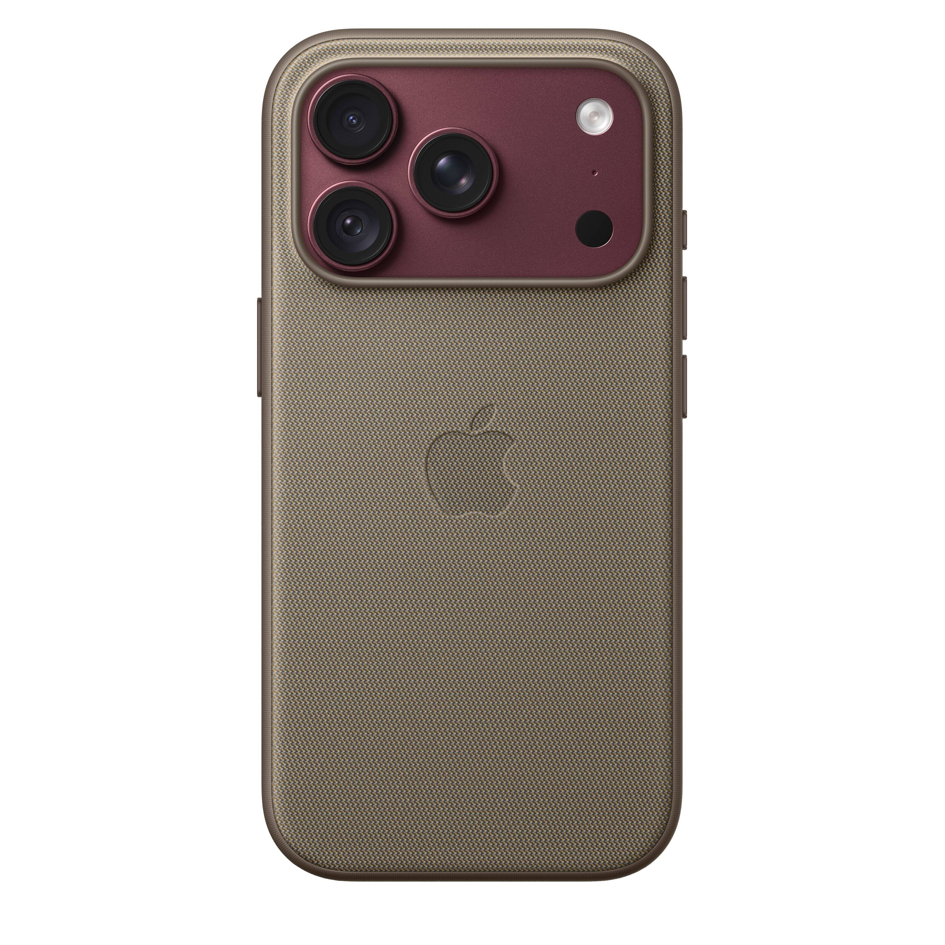 Alt View 1. Apple - iPhone 18 Pro TechWoven Case with MagSafe - Taupe.