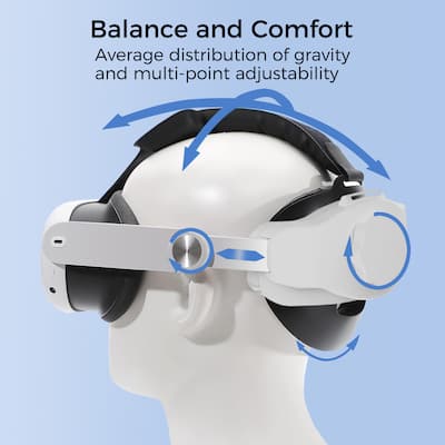 Alpha Digital Meta Quest 3 Head Strap Enhanced Comfort fit Alpha Digital Meta Quest 3 Head Strap Enhanced Comfort fit