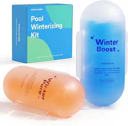 POOLHACKER
Pool Winterizing Kit
Embrace the Winterizing Summer's Brilliance
TREATS POOLS WITH UP TO 30,000 GALLONS OF WATER
Winter Boost
POOLHACKER
7FL OZ - 210ML
POOLHACKER
Winter Pure
POOLHACKER
Safe for all pool surfaces, the natural winter pool treatment does not compromise other performance aspects.
7FL OZ - 210ML