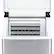 Alt View 16. NewAir - Countertop Clear Cube Ice Maker with Easy to Clean BPA-Free Parts - Stainless steel.