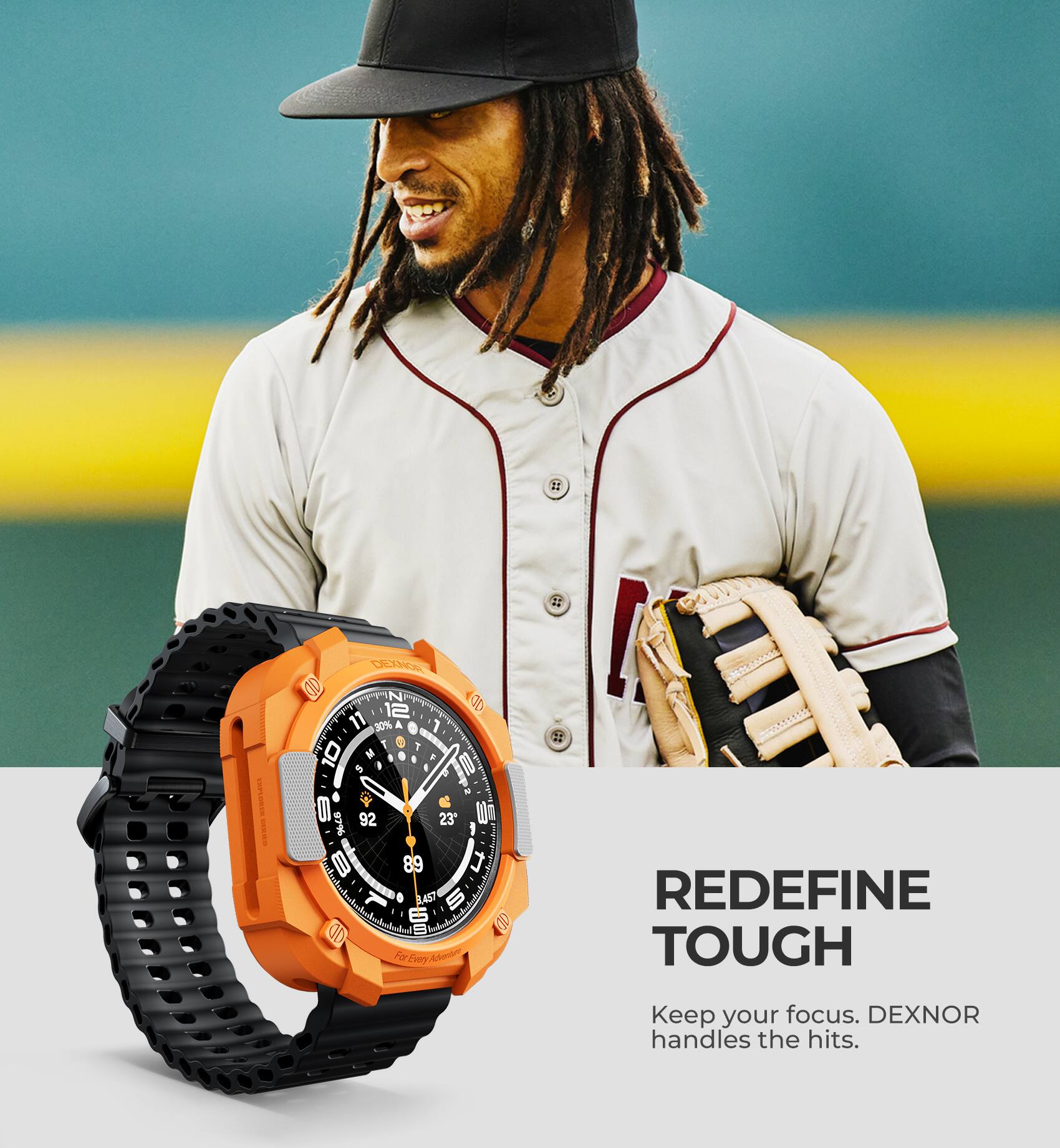 1 DEANER C N 2 0 dable 11 30% A 7 d 1 7 10 M . E 0 N O 92 23 W 97% 1 B 89 t  d 451 S 1 UD For EveT EvoyAer

REDEFINE TOUGH
Keep your focus. DEXNOR handles the hits.
