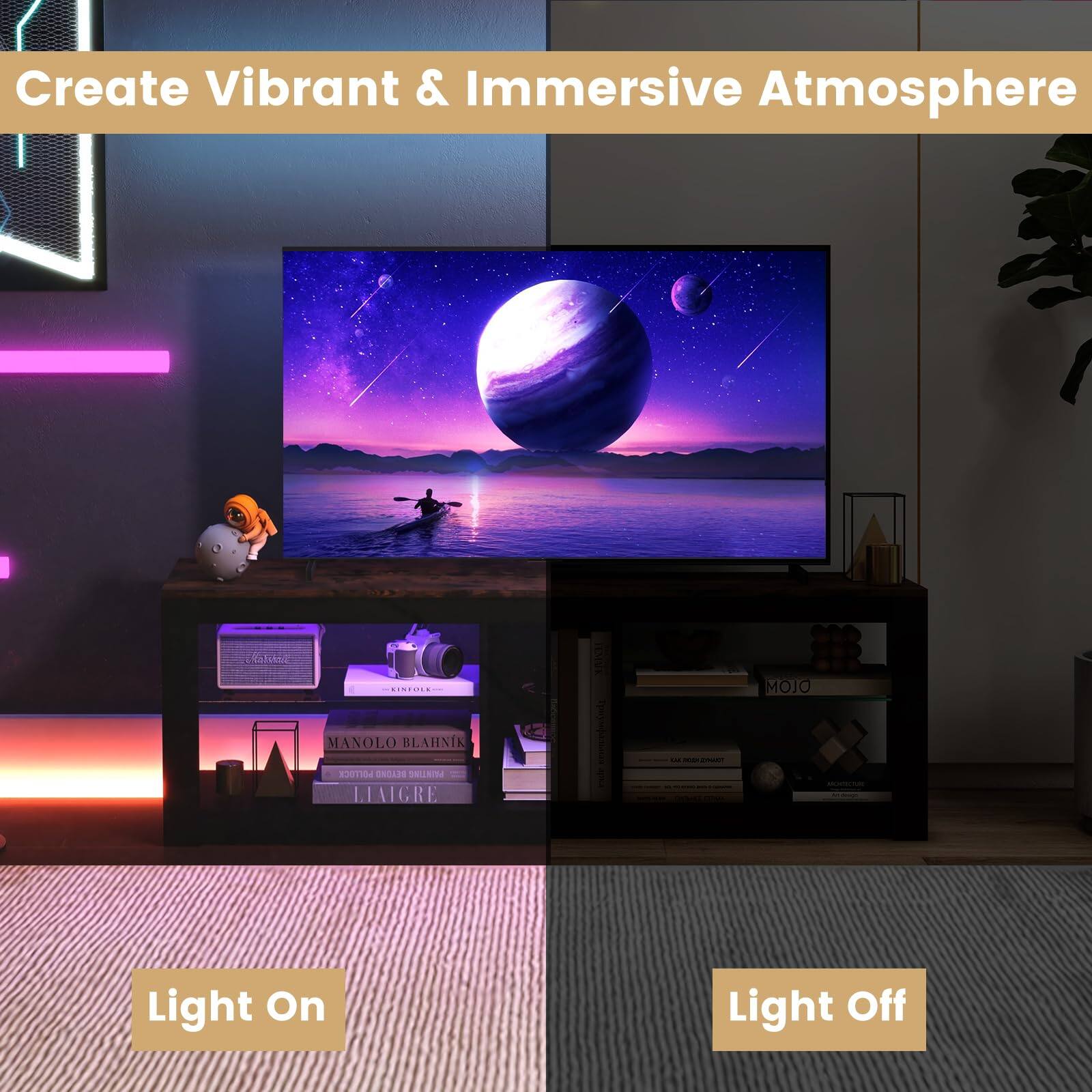 Create Vibrant & Immersive Atmosphere

Light On

Light Off