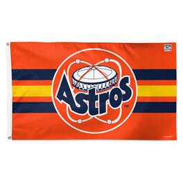 WinCraft - Houston Astros 3' x 5' Classic Deluxe Single-Sided Flag - Multicolor