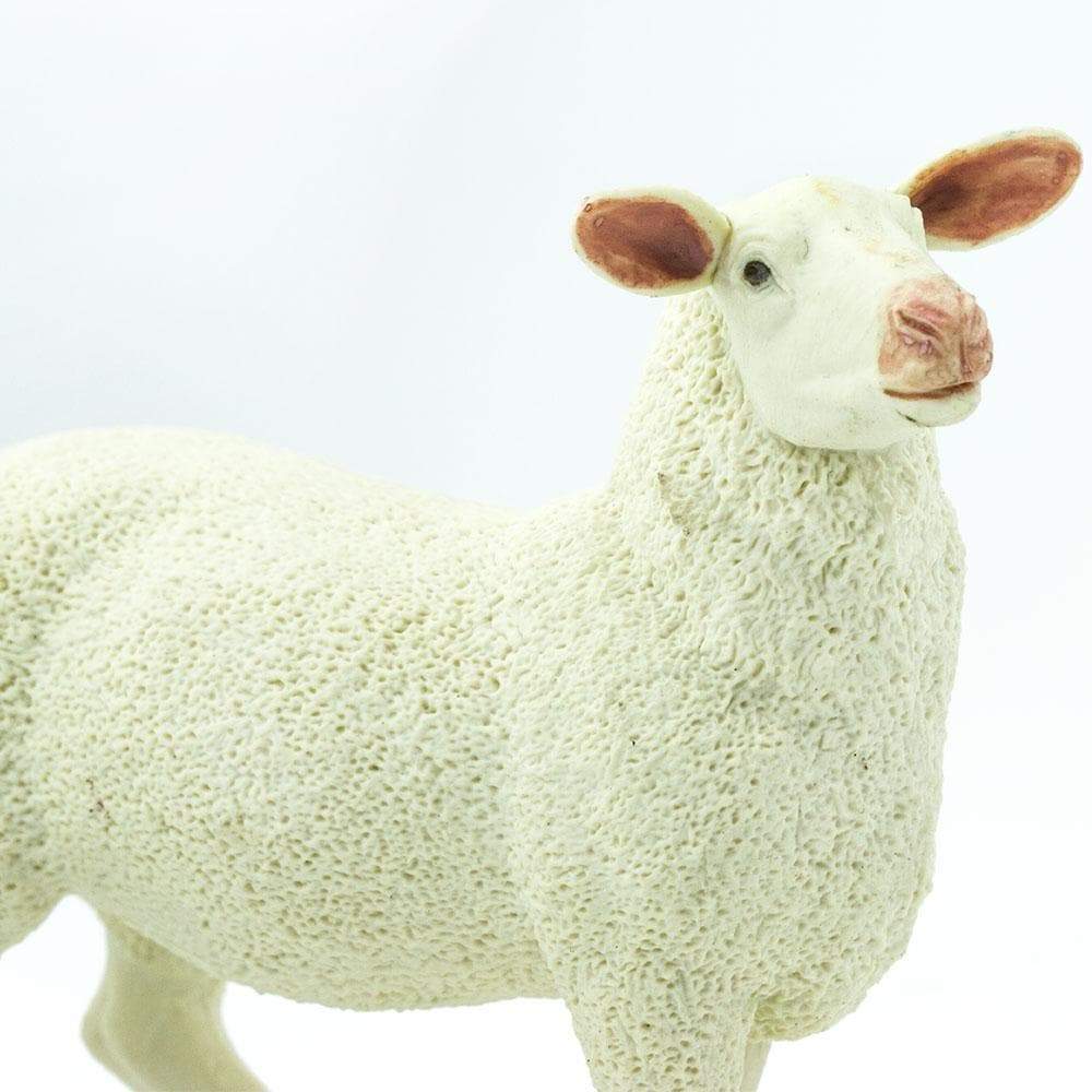 Back. Safari Ltd. - Ewe Toy Figurine.