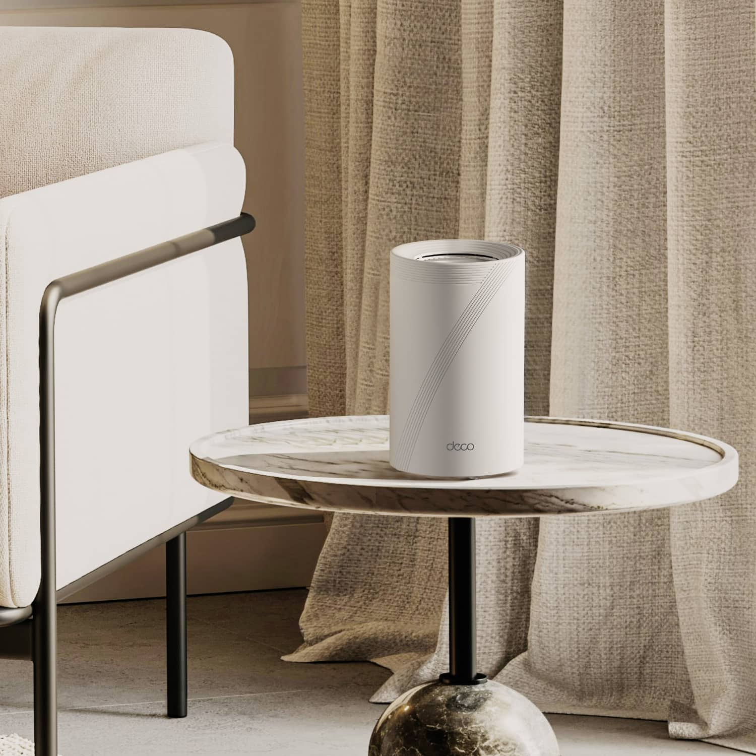 TP-Link Deco BE65PRO ホワイト 無線LANルーター Deco BE65 Pro | BE11000 Whole Home Mesh WiFi 7 System | TP-Link