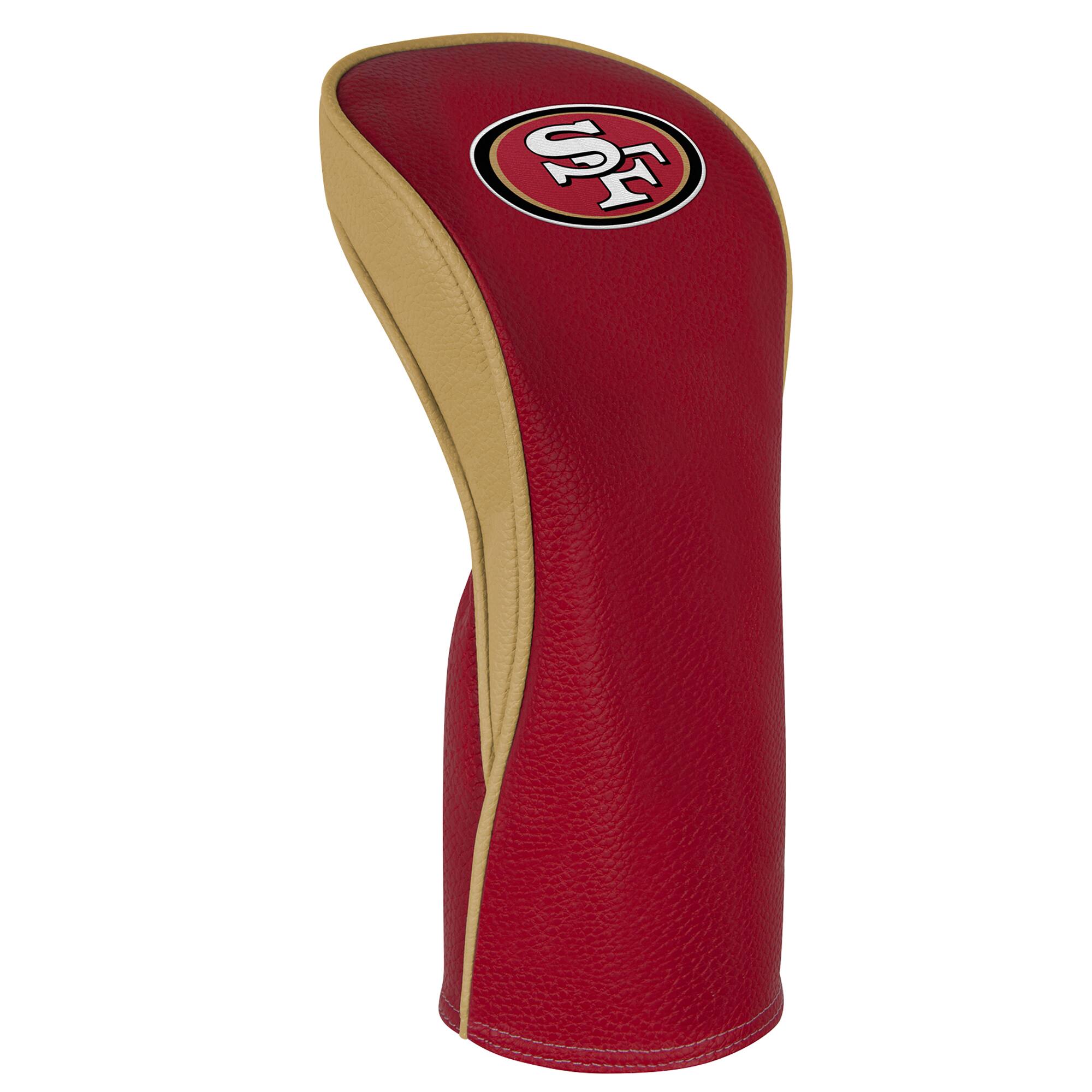 Front. WinCraft - San Francisco 49ers Golf Club Driver Headcover - Multicolor.