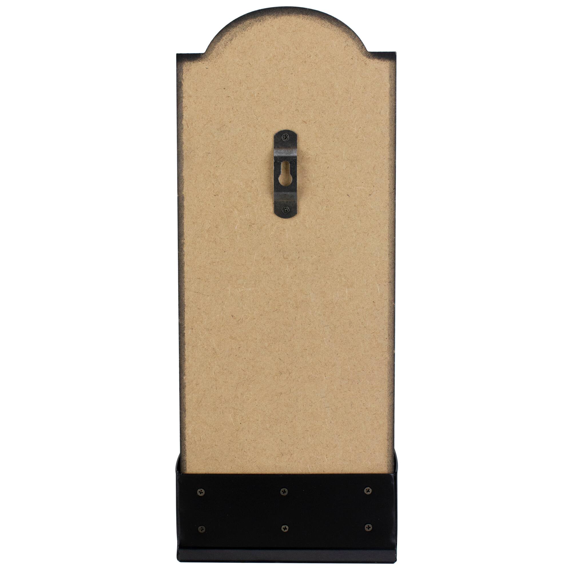 Alt View 4. Koopman International - 14.5" Black and White 'Beer is Always a Good Idea' Bottle Opener with Storage Bin - Black.