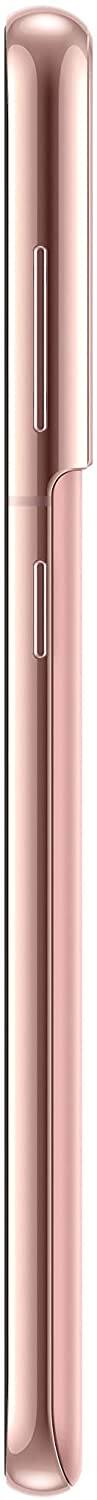 Alt View 1. Samsung - Galaxy S21 5G G991U (Fully Unlocked) 128GB w/ Pre-Installed Tempered Glass - Phantom Pink.